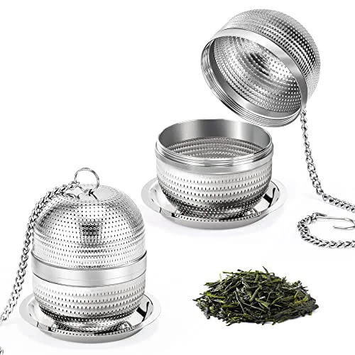 Official 2 Pack Tea Infusers for Loose Tea High-Performance