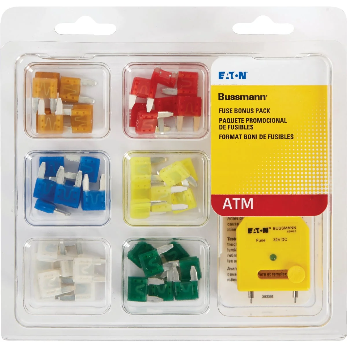 Efficient Bussmann ATM Blade Fuse Assortment Premium Material