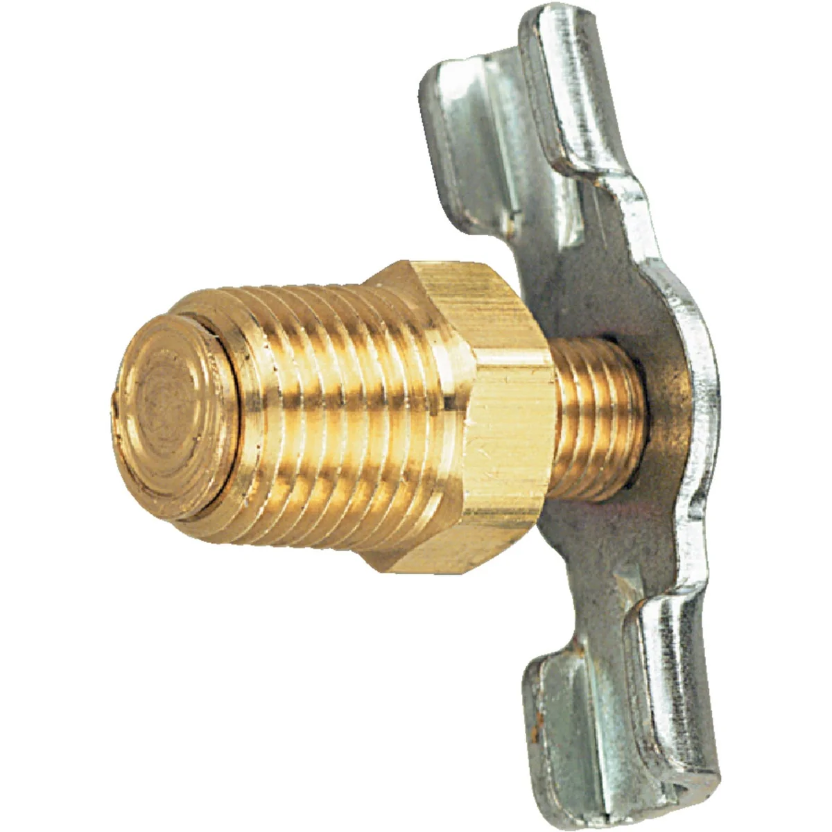 Consistent Tru-Flate 1 8 In. NPT Air Line Drain Cock Safe