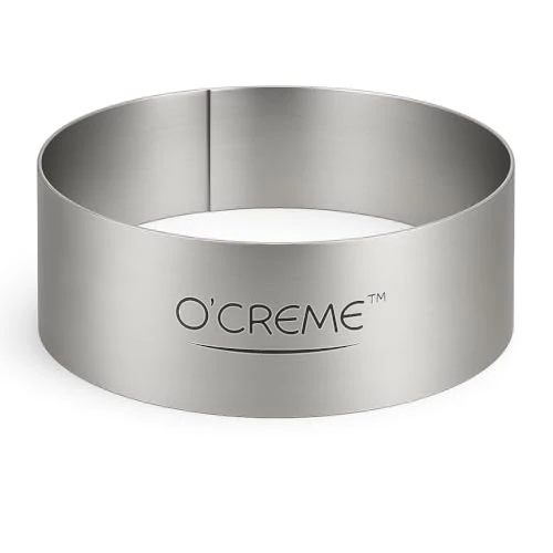 Elite Cake Ring Sturdy Stainless Steel Round Mousse Cake Ring Mold for Baking Original Design