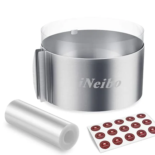 Advanced Cake Ring and Cake Collar Set Flexible