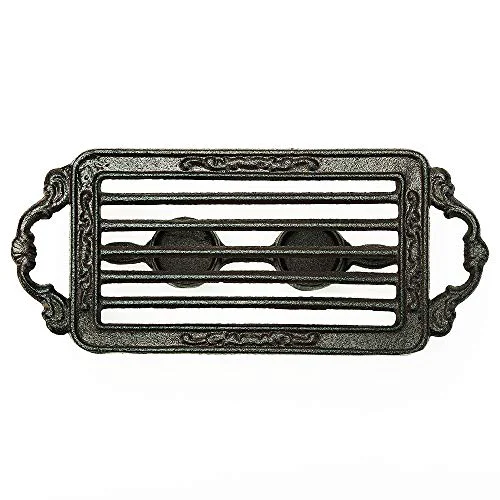 Powerful Heavy Duty Cast Iron Teapot Dish Warmer Stable Holder for Tealight Stand Fine