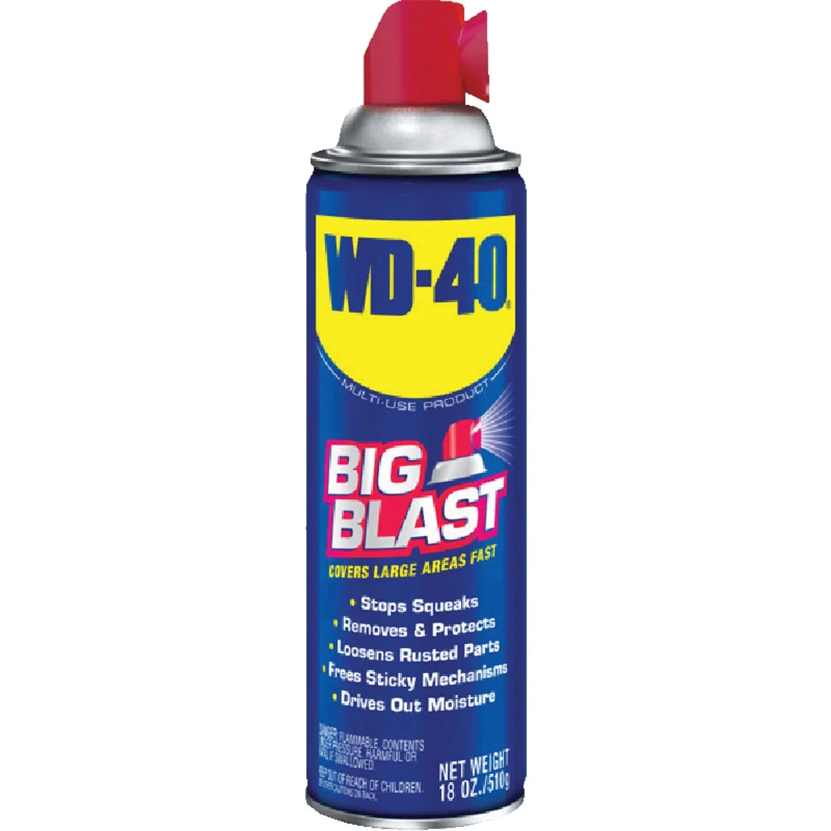 Recyclable WD-40 Big Blast 18 Oz. Aerosol Multi-Purpose Lubricant Innovative