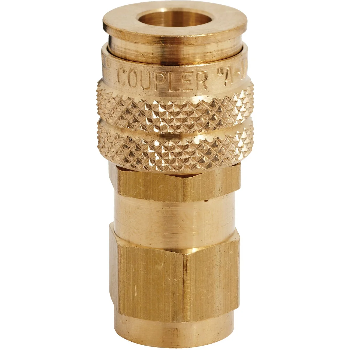 Eco-Friendly Milton AMT Style Push-Type with Drag Guard 1 4 In. FNPT Coupler Premium