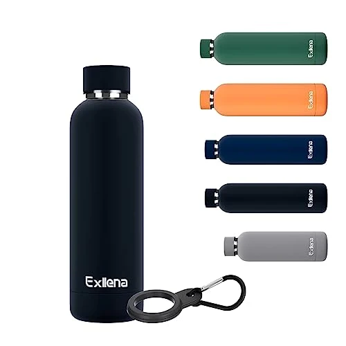 Efficient Slim Insulated Water Bottles for Travel 18oz with Clip Optimized