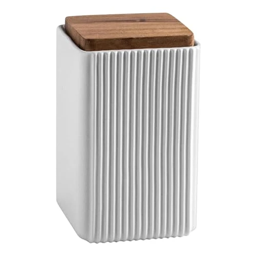 Excellent Ceramic Storage Jars Modern Airtight Coffee Canisters With Lid 33.814 Fl Oz Effective