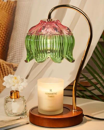 Convenient Glass Candle Warmer Lamp with Timer Sustainable