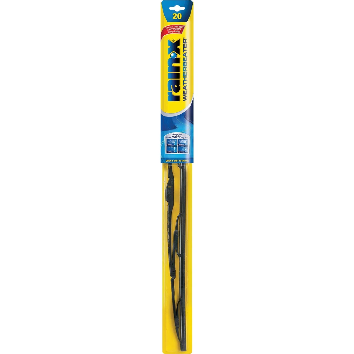 Exceptional Rain-X Weatherbeater 20 In. Wiper Blade Premium Material
