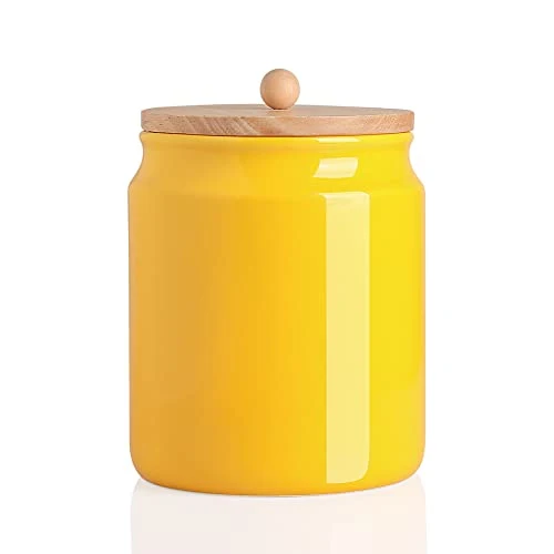 Convenient Sweejar Ceramic Kitchen Canisters 58 Ounce Innovative