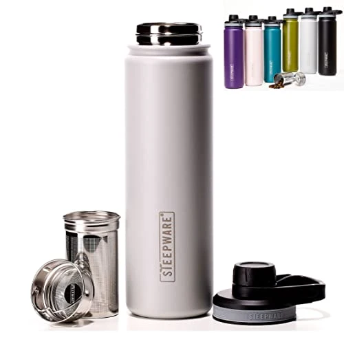 Minimalist Steepware Tea Tumbler and Thermos Certified