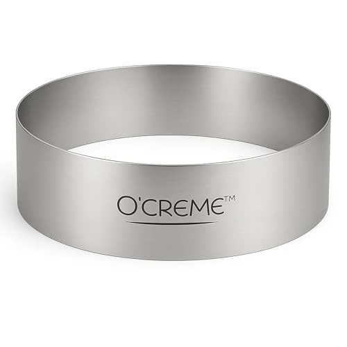 Outstanding Cake Ring Sturdy Stainless Steel Round Mousse Cake Ring Mold for Baking Responsible