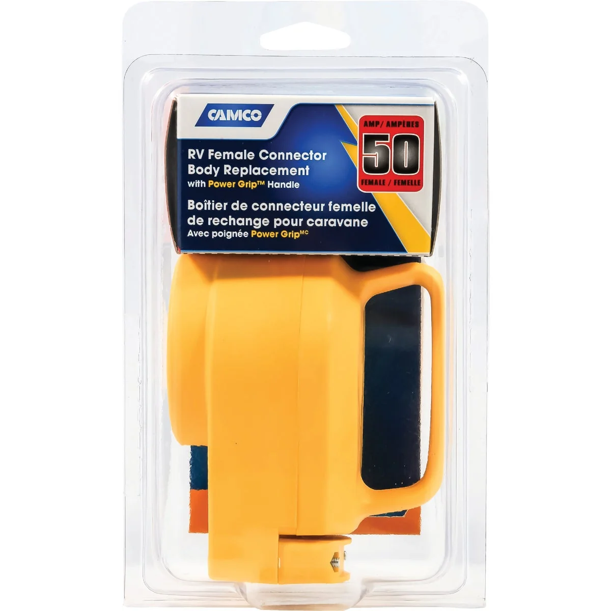 Authentic Camco Power Grip 50A Female RV Receptacle Superior