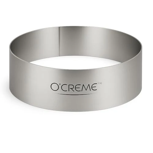 Excellent Cake Ring Sturdy Stainless Steel Round Mousse Cake Ring Mold for Baking Long-Lasting