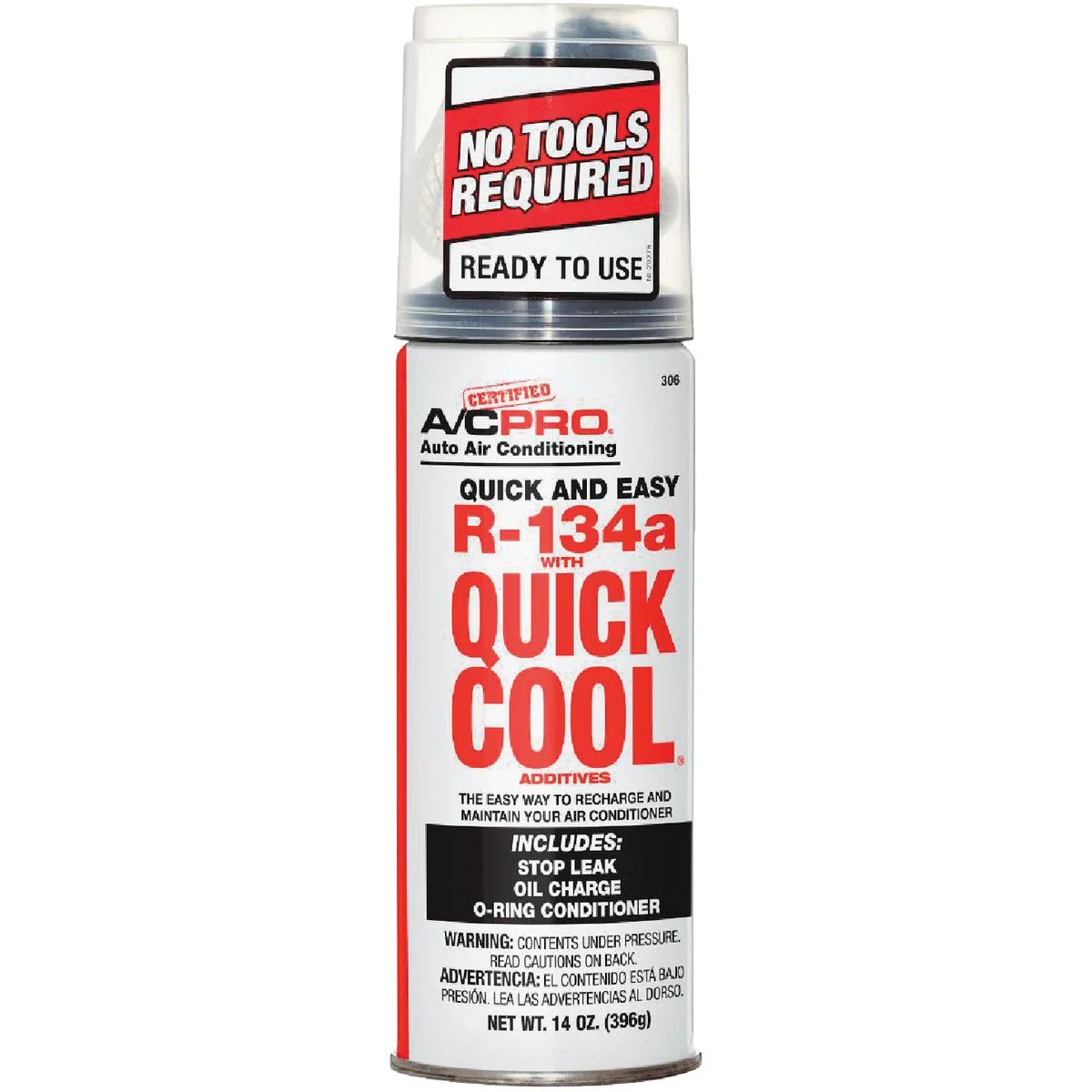 Specialty Quest Quick Cool 14 Oz. R-134a Refrigerant Prestigious