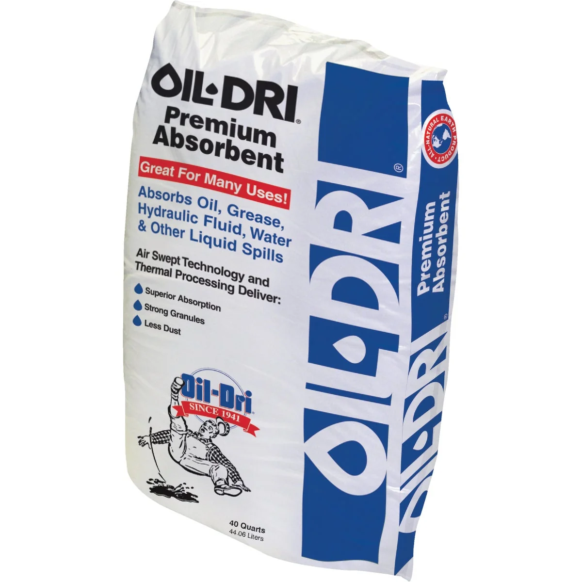 Soft Oil Dri 43 Lb. Industrial Oil Absorbent High-Quality
