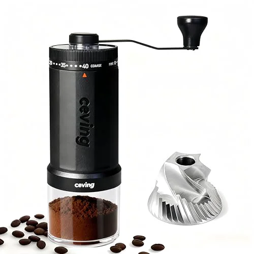 Prestigious World’s First 60g Large Capacity Manual Coffee Grinder Recyclable
