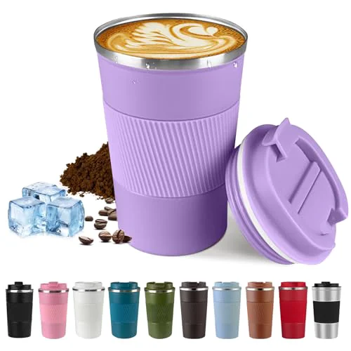 Unique Vacuum Insulated Stainless Steel Travel Coffee Mug Refined