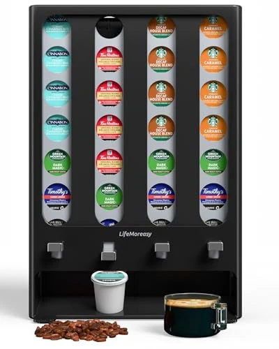 Versatile K Cup Holder Creative Coffee Pods Storage Stand Vending Excellent