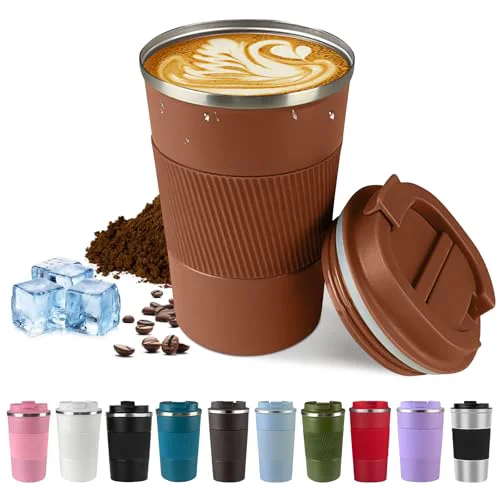 Breathable Vacuum Insulated Stainless Steel Travel Coffee Mug Elite