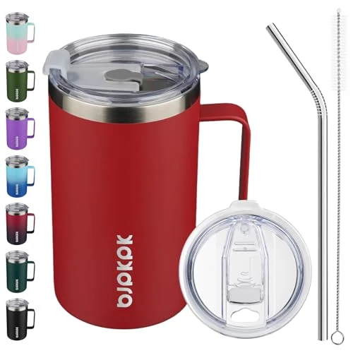 Exceptional 25oz Insulated Coffee Mug with Handle Excellent
