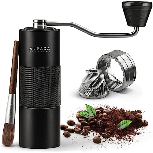 Solid Premium Manual Coffee Grinder for Espresso Consistent