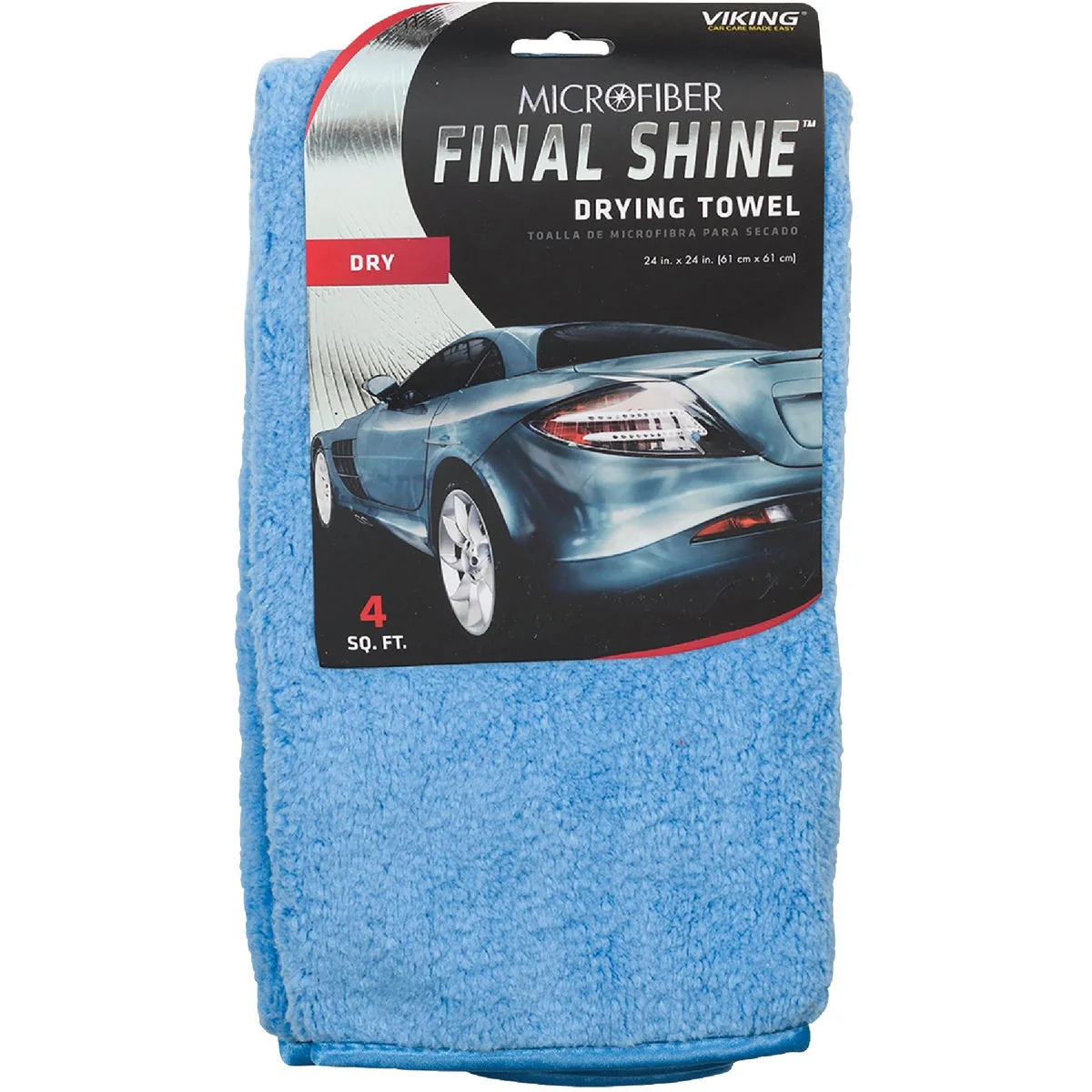 Reusable Viking Final Shine 24 In. x 24 In. Drying Cloth Superior