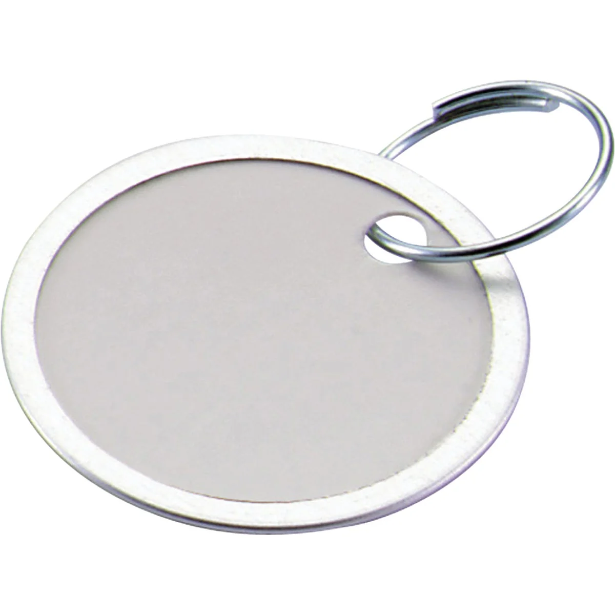 Official Lucky Line 1-1 4 In. Metal-Rimmed Paper Key Tag with Ring 25-Pack Dependable