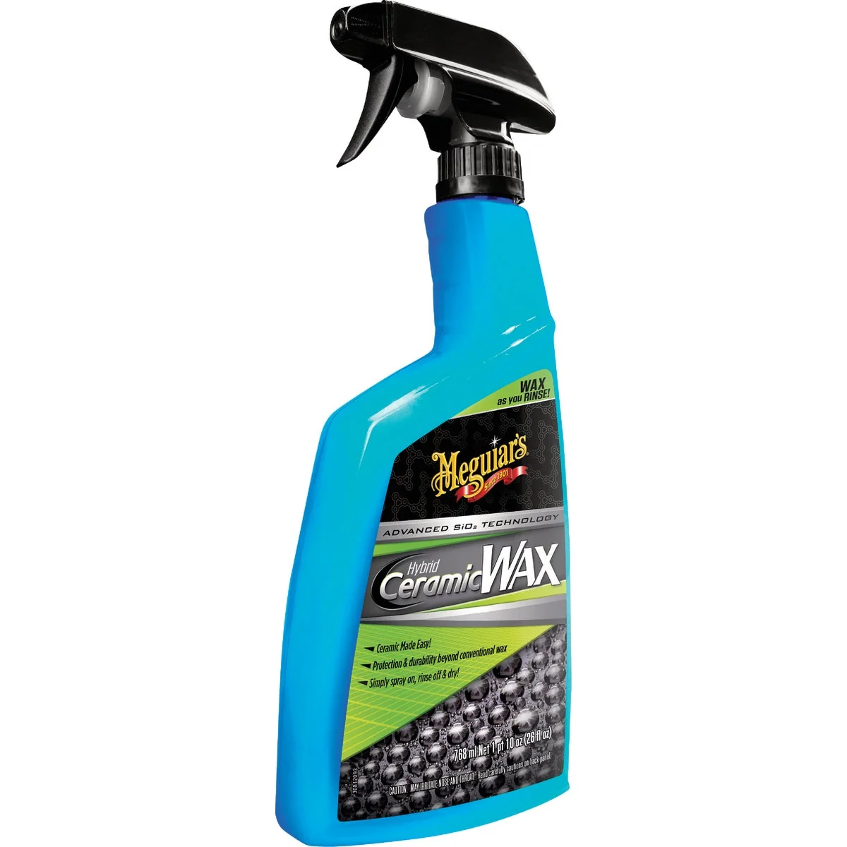 Smart Meguiars 26 Oz. Trigger Spray Hybrid Ceramic Car Wax Professional
