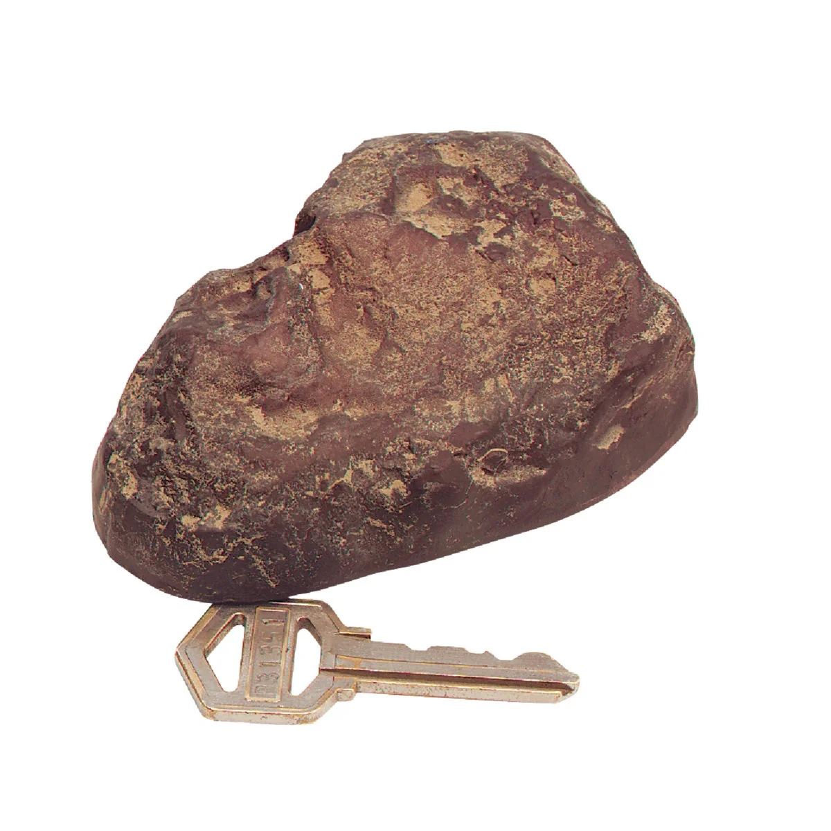 Certified Lucky Line Gray Brown Plastic Rock Key Hider Pure
