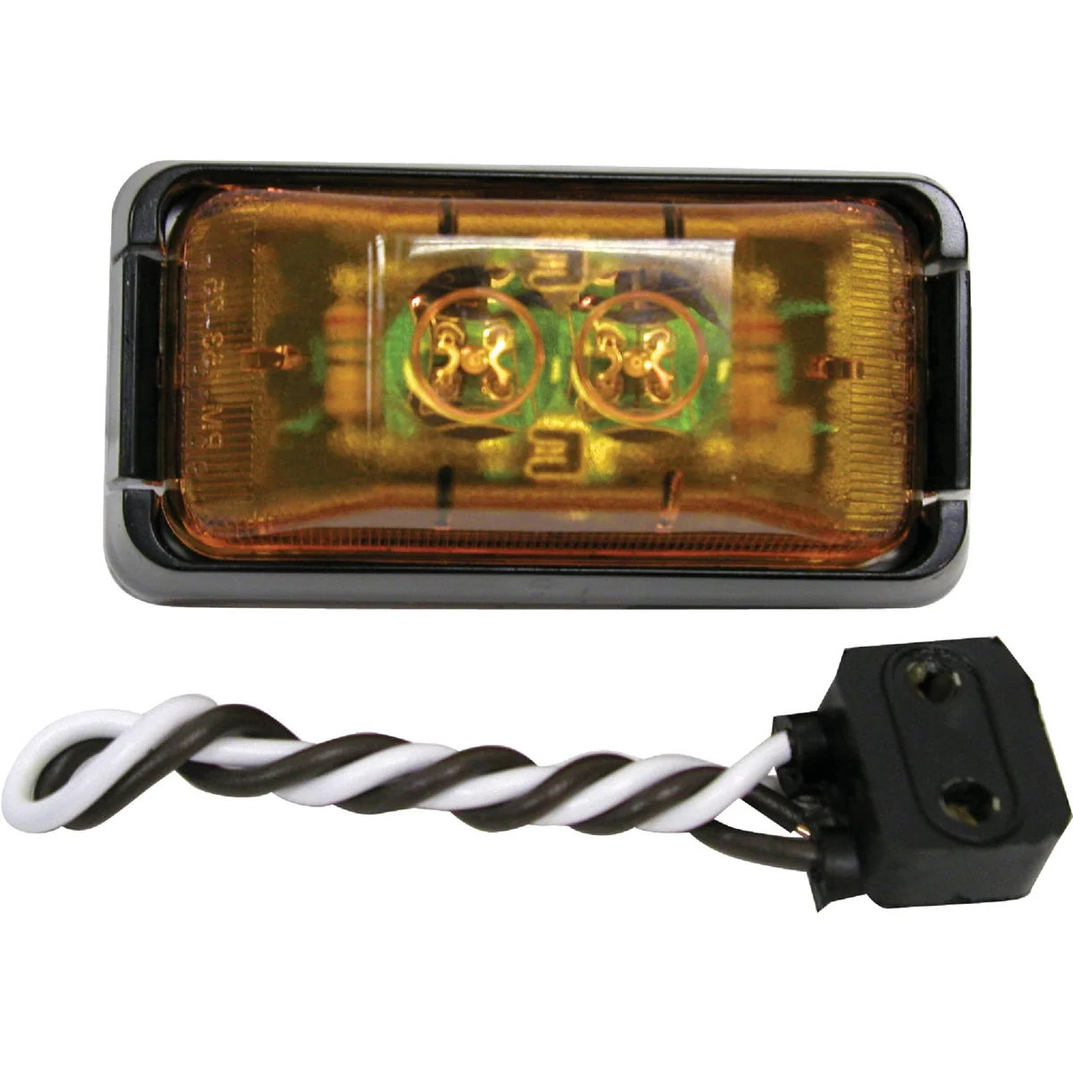 Exceptional Peterson Rectangle Amber Light Verified