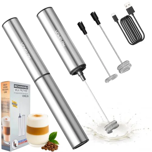 Consistent Rechargeable Milk Frother Battery Operated Prestigious