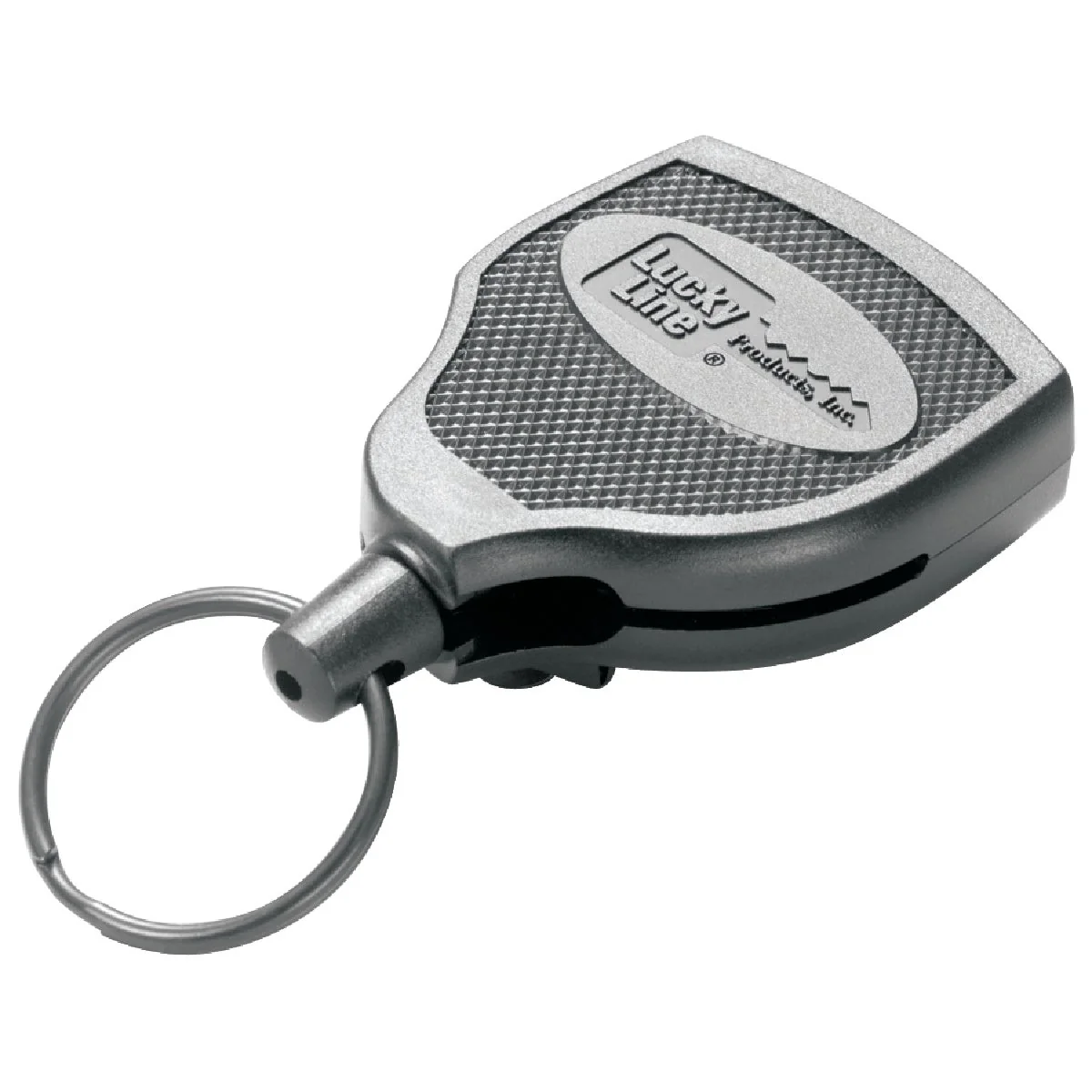 High-Performance Lucky Line Key Bak Clip-On 48 In. Chrome Retractable Key Chain Official