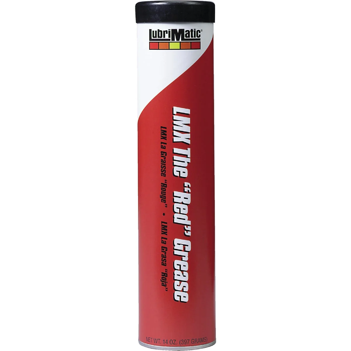 Recyclable LubriMatic 14 Oz. Cartridge LMX Heavy-Duty Red Lithium Grease Quality