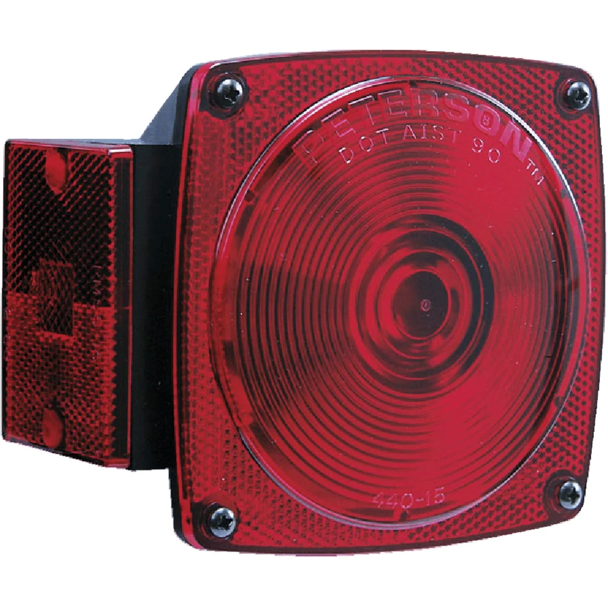Superior Peterson 12 V. 6-Functions Red Combination Lamp Convenient