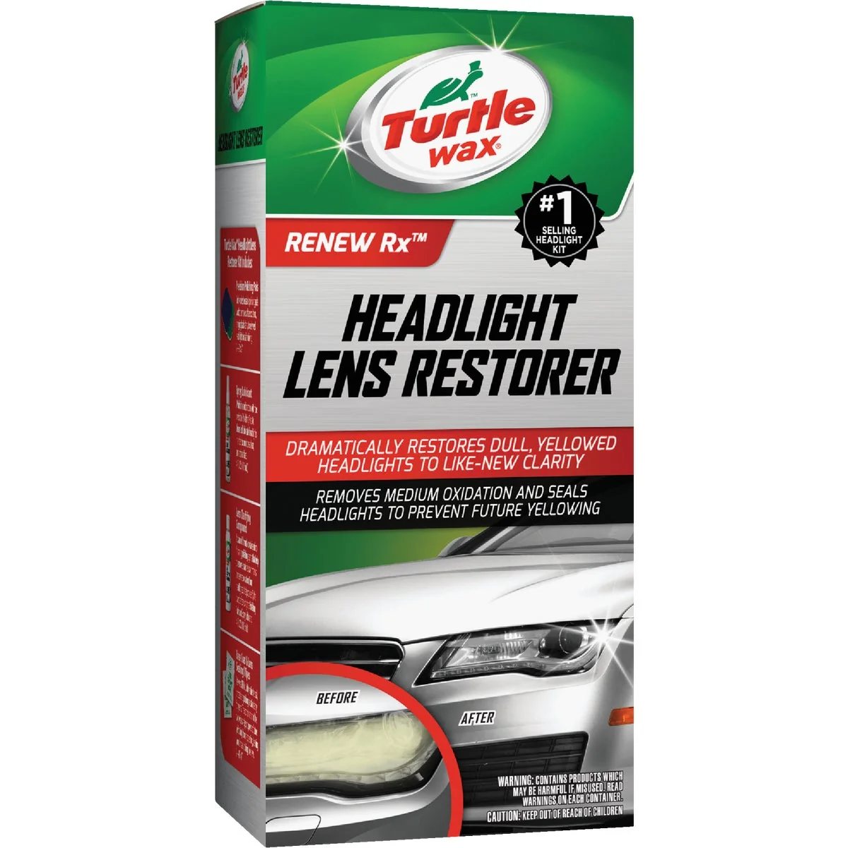 Refined Turtle Wax Headlight Restorer Kit World-Class