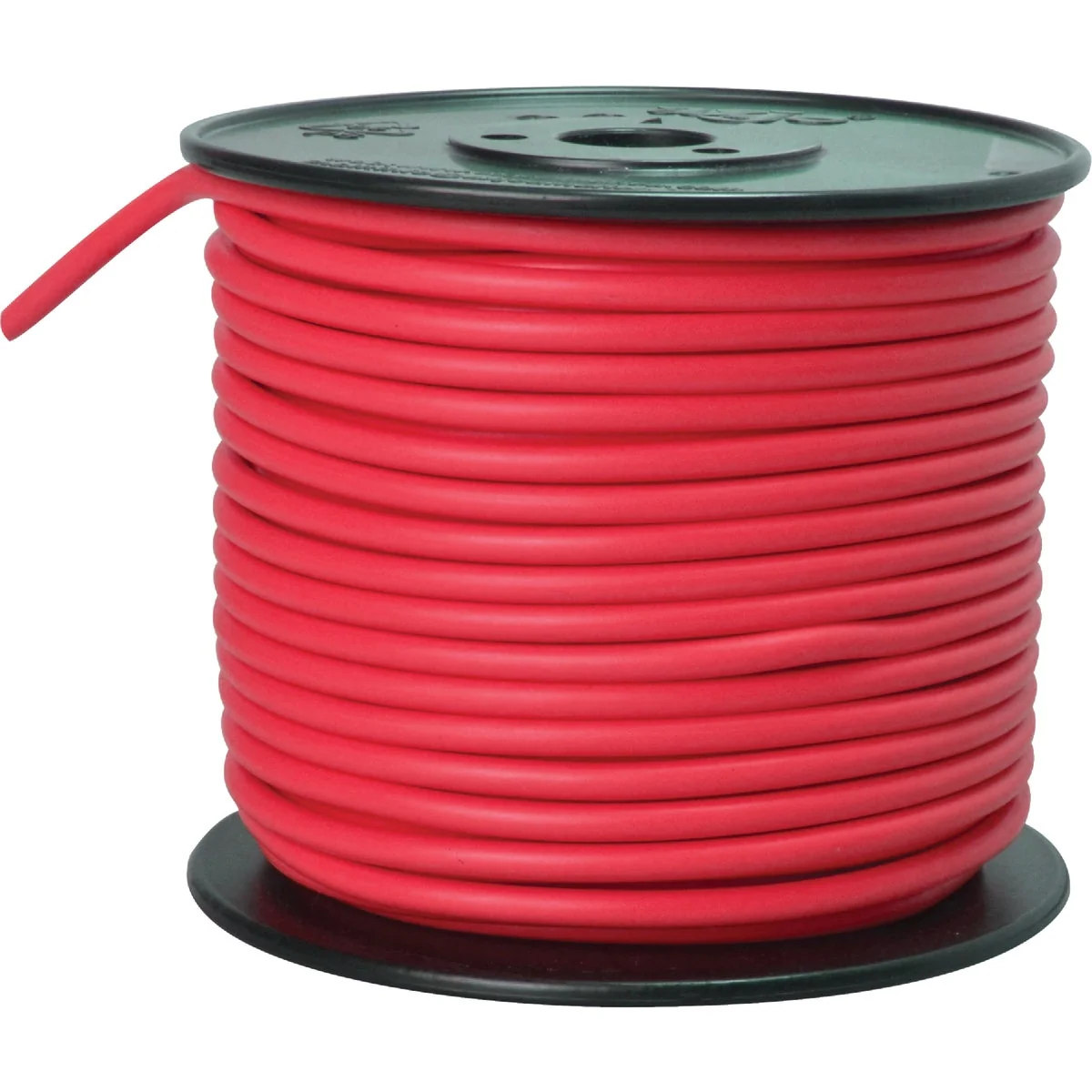 High-Quality ROAD POWER 100 Ft. 10 Ga. PVC-Coated Primary Wire Red Solid