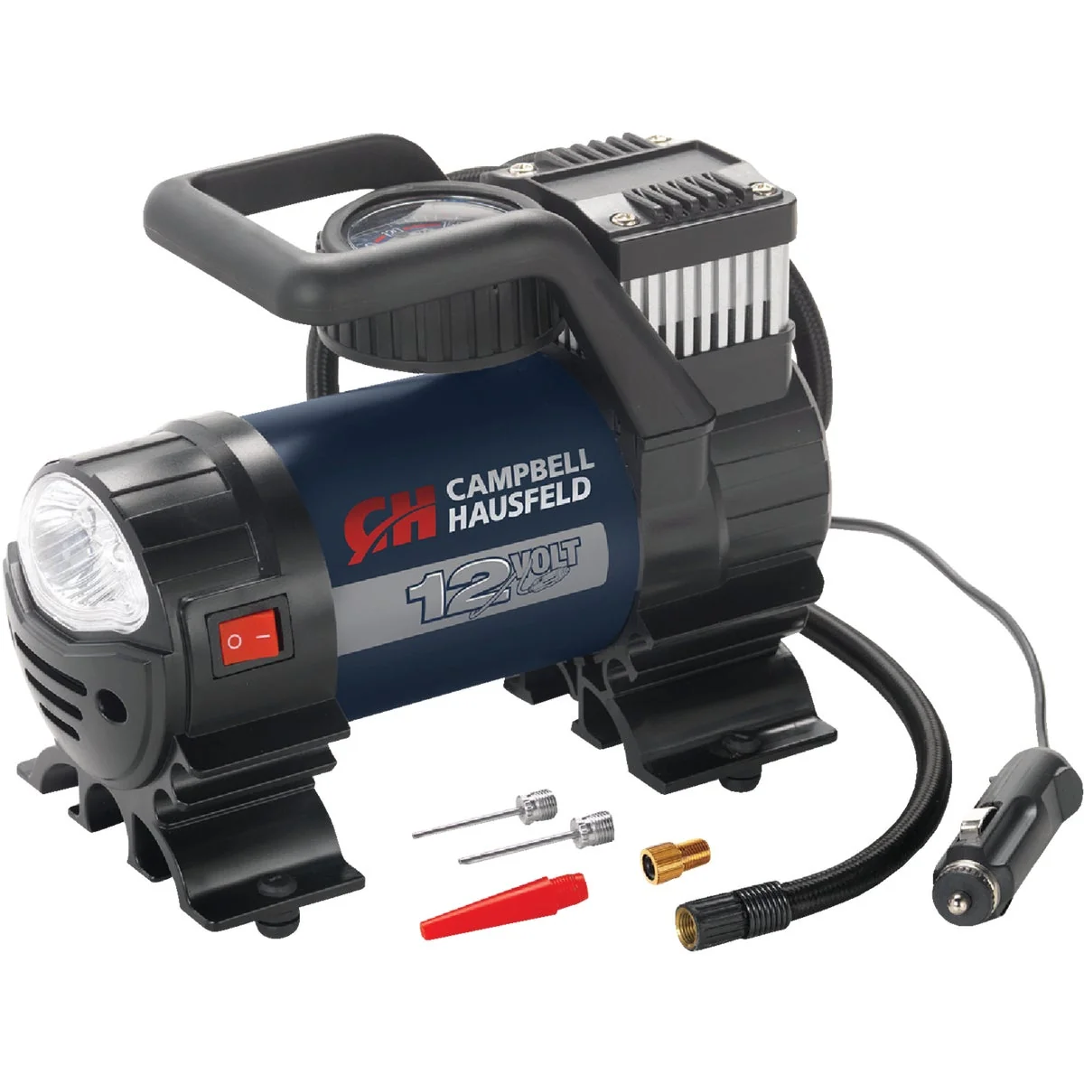 Quality Campbell Hausfeld 12-Volt 150 psi Electric Inflator with Light Exclusive