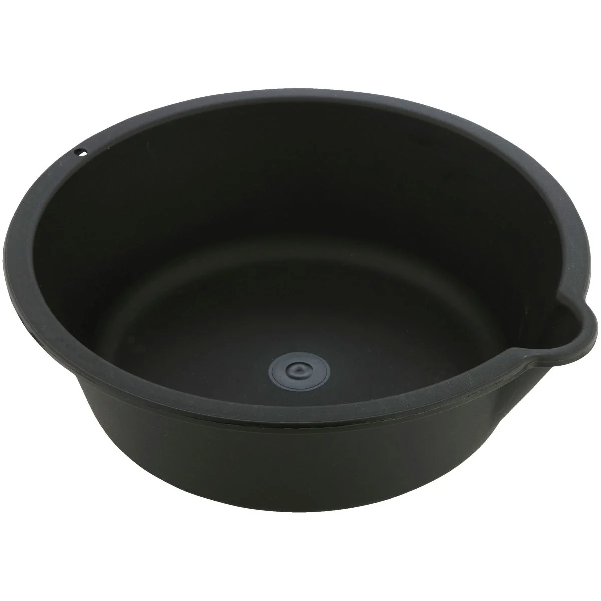 Fashionable Custom Accessories 6 Qt Black Polyethylene Oil Drain Pan Trendy