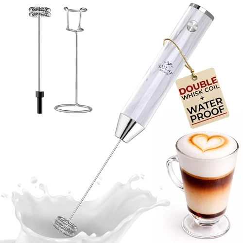 Secure Rechargeable Milk Frother Handheld Refined