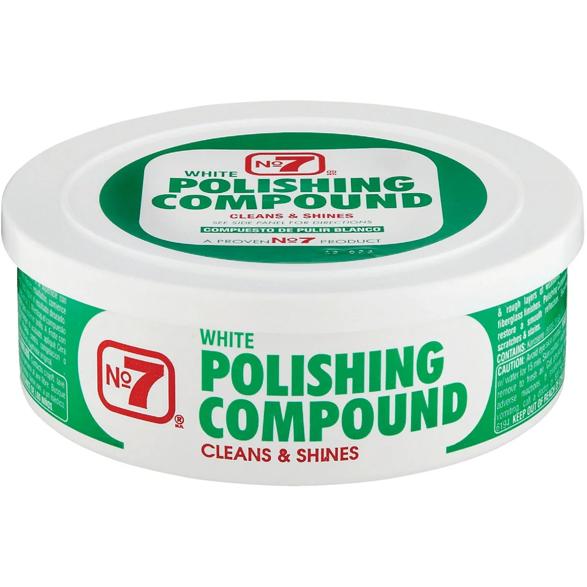 Lightweight NO. 7 10 Oz. Paste White Polishing Compound Smart