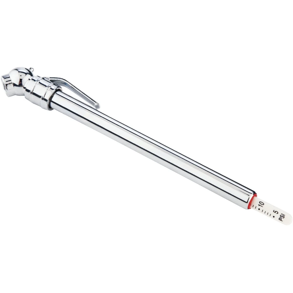 Natural Custom Accessories 5-50 psi Chrome-Plated Tire Gauge Fashionable