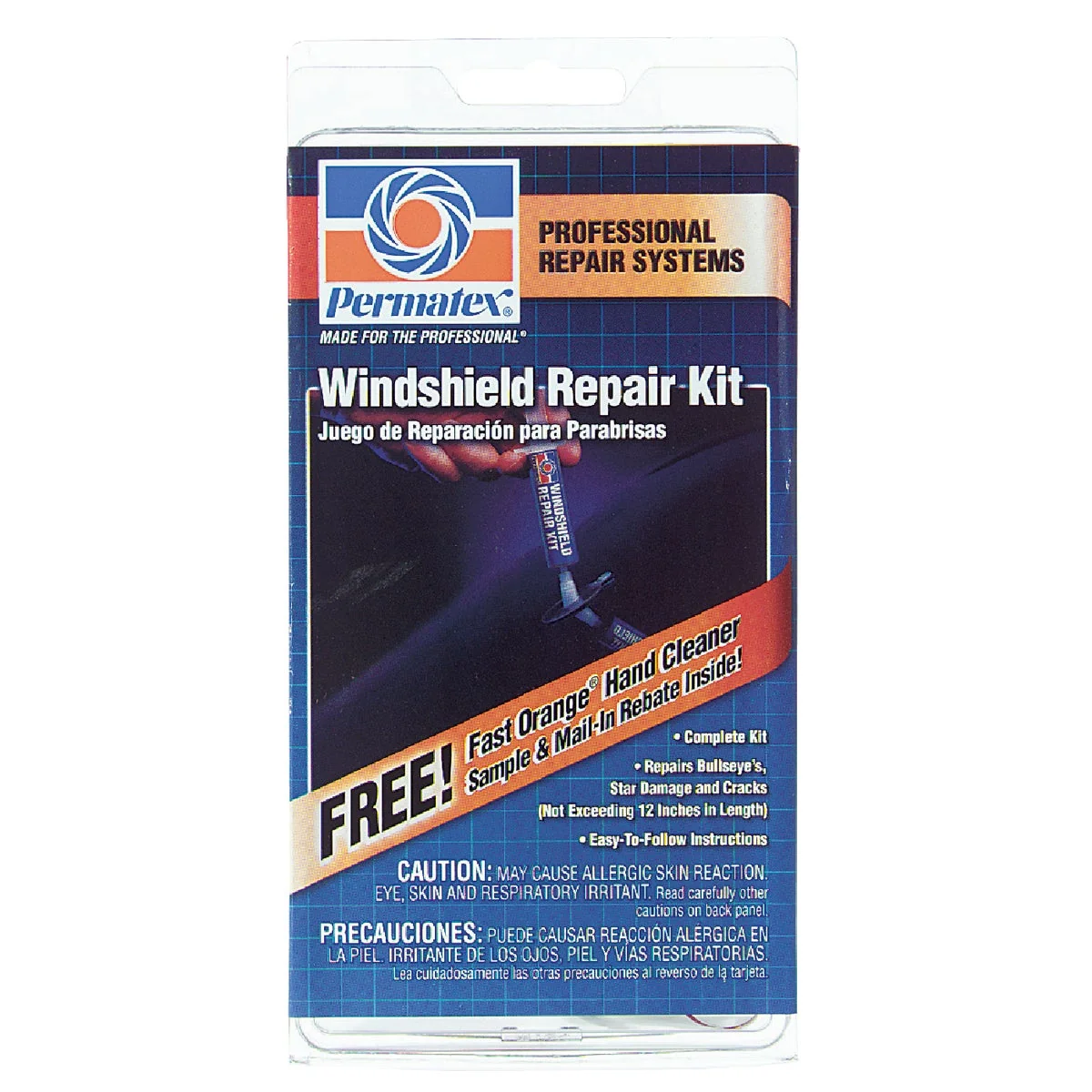 Easy-to-Use PERMATEX Windshield Repair Kit Organic