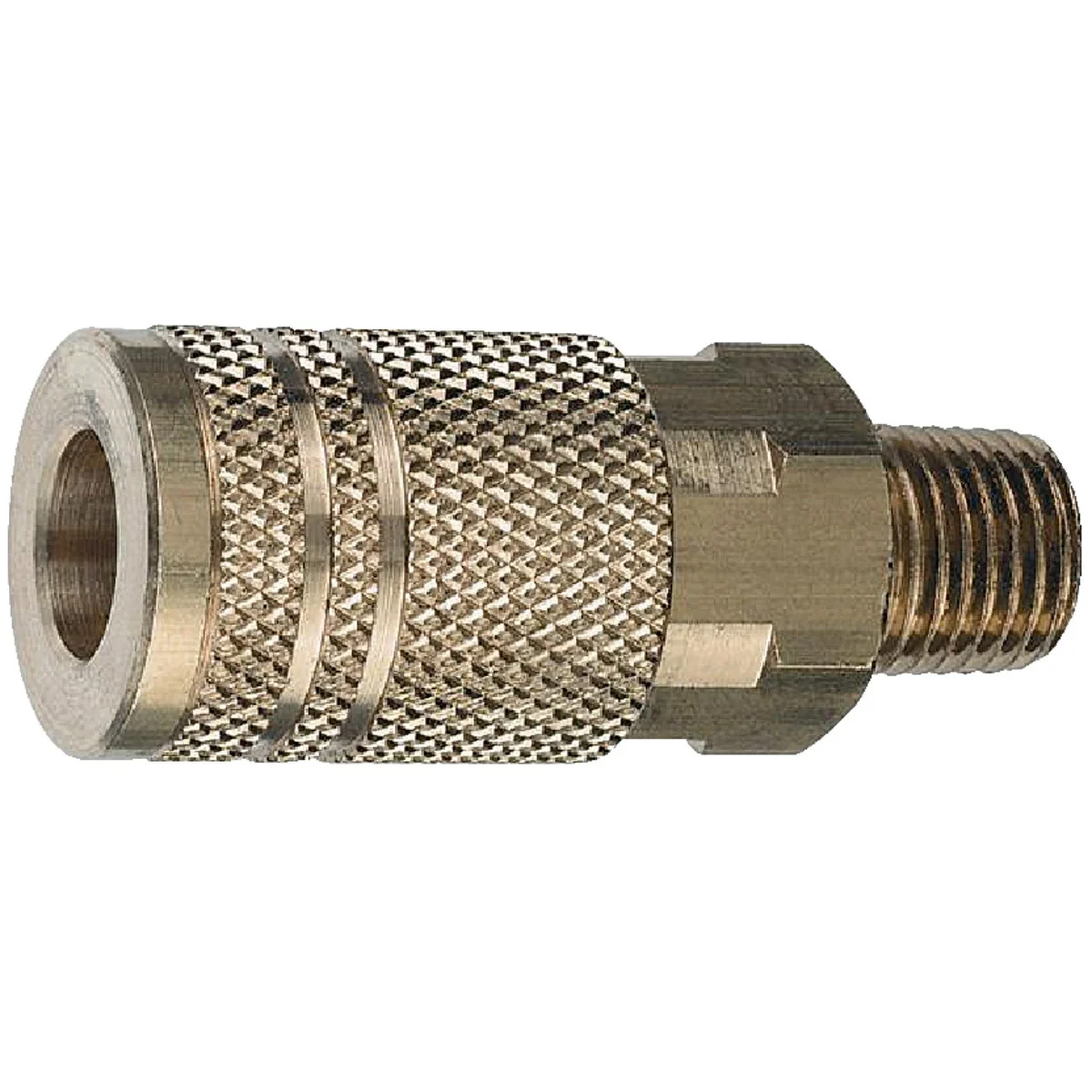 User-Friendly Tru-Flate Industrial Milton Series Push-to-Connect 1 4 In. MNPT Coupler 10-Pack Breathable