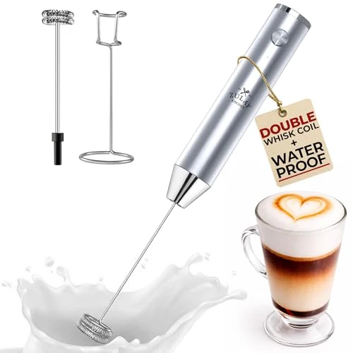Minimalist Rechargeable Milk Frother Handheld Refined