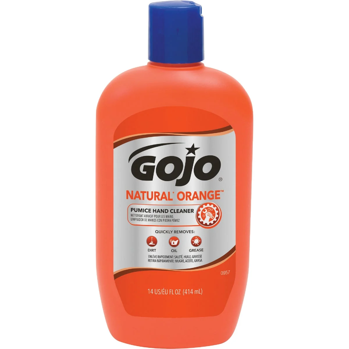 Smart GOJO Natural Orange 14 Oz. Pumice Hand Cleaner Practical