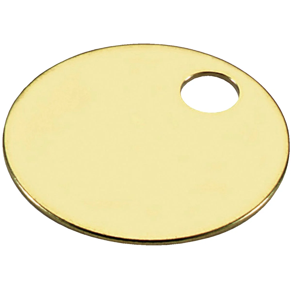 Certified Lucky Line Engravable Tag 1-3 8 In. Brass Key Tag 100-Pack Classic