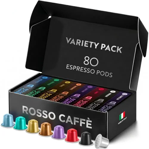 Trendy Espresso Pods for Nespresso Machines 80 Count Modern