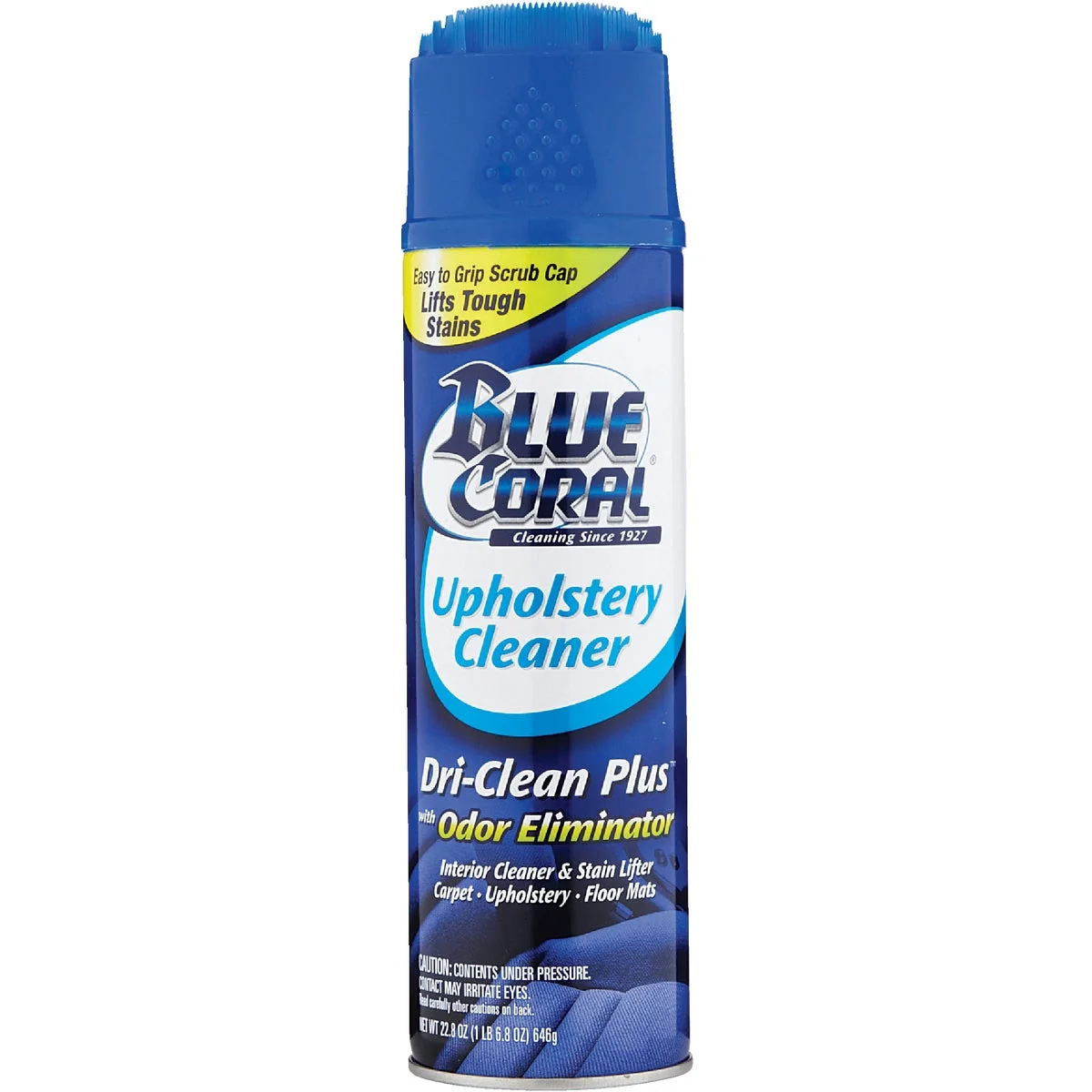 Recyclable Blue Coral Dry-Clean Plus 23 Oz. Upholstery Cleaner World-Class