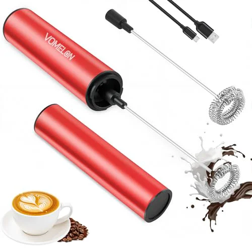 Trendy Milk Frother Rechargeable Battery Operated Frother for Coffee First-Class