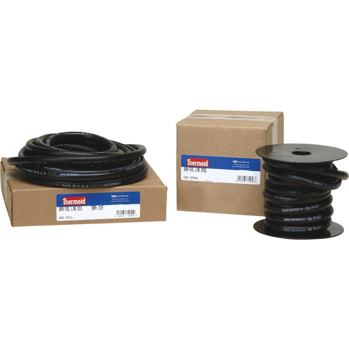 Premium Thermoid 3 8 In. ID x 25 Ft. L. Bulk Fuel Line Hose Professional